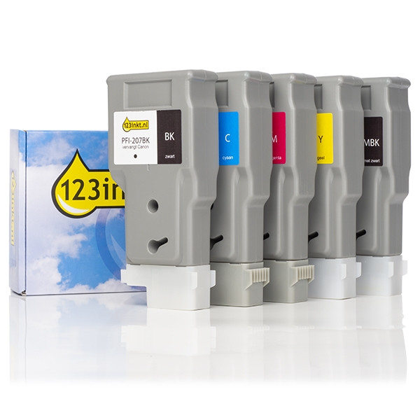 PFI-207C cyan Full code search by cartridge number Canon Ink cartridges 