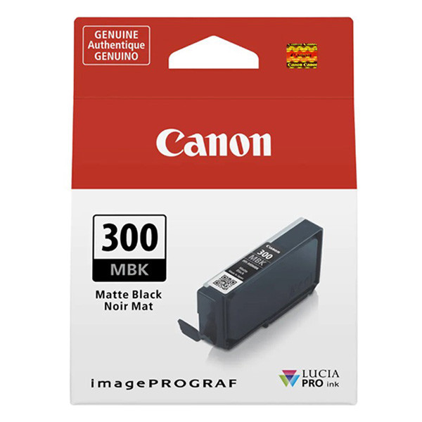Canon PFI-300MKB matte black ink cartridge (original Canon) 4192C001 011702 - 1