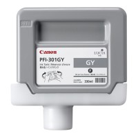 Canon PFI-301GY grey ink cartridge (original Canon) 1495B001 018300