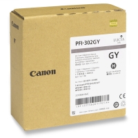 Canon PFI-302GY grey ink cartridge (original Canon) 2217B001 018336