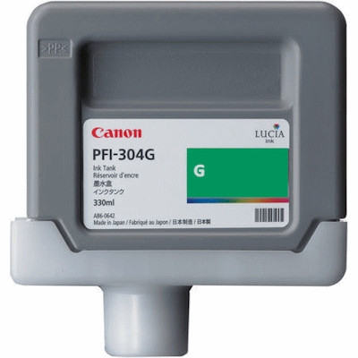 Canon PFI-304G green ink cartridge (original Canon) 018640 - 1