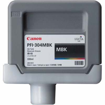 Canon PFI-304MBK matte black ink cartridge (original) 3848B005 018624 - 1