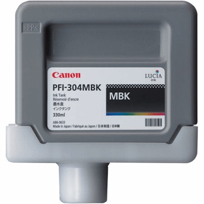 Canon PFI-304MBK matte black ink cartridge (original Canon) 018624 - 1