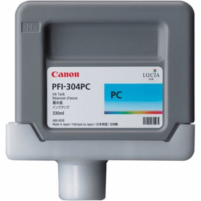 Canon PFI-304PC photo cyan ink cartridge (original) 3853B005 018634 - 1