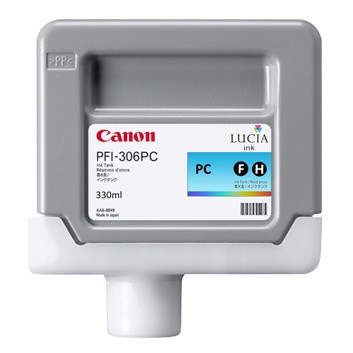 Canon PFI-306PC photo cyan ink cartridge (original Canon) 018860 - 1