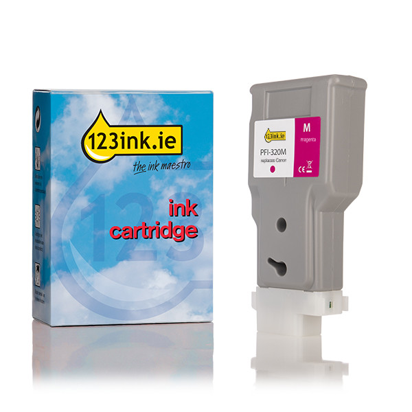 Canon PFI-320M high-capacity magenta ink cartridge (123ink version) 018441 - 1