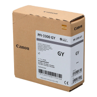 Canon PFI-3300GY high-capacity grey ink cartridge (original Canon) 010566