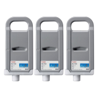 Canon PFI-703C high capacity cyan 3-pack (original Canon) 018387