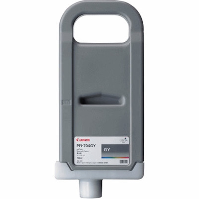 Canon PFI-704GY grey ink cartridge (original Canon) 018668 - 1