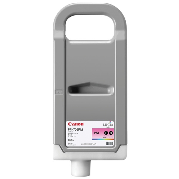 Canon PFI-706PM high-capacity photo magenta ink cartridge (original Canon) 018886 - 1