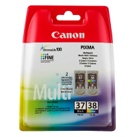 Canon PG-37 black / CL-38 colour ink cartridge 2-pack (original Canon) 2145B009 651006