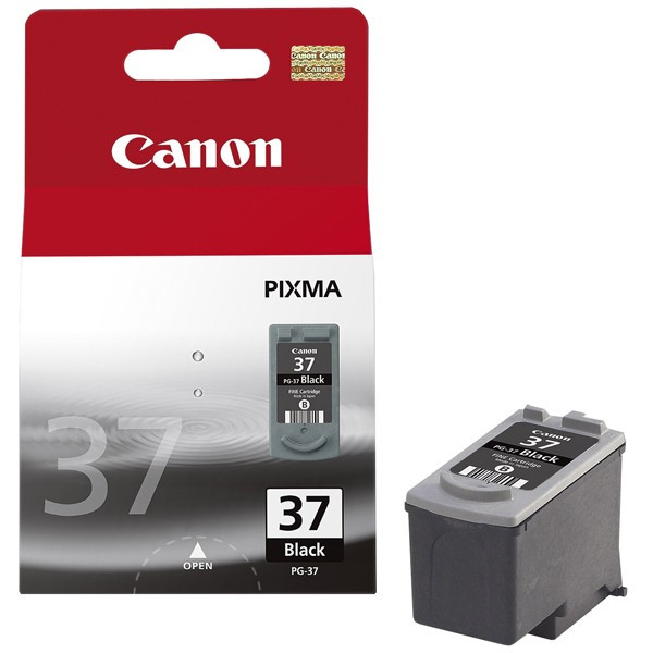 Canon PG-37 black ink cartridge (original Canon) 2145B001 018185 - 1