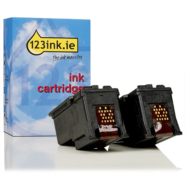 Canon PG-512 black ink cartridge 2-pack (123ink version) 2969B010C 018517 - 1
