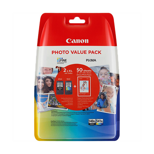 Canon PG-540XL/CL-541XL photo value pack (original Canon) 5222B013 018574 - 1