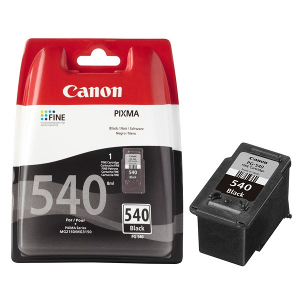 Canon PG-540 black ink cartridge (original Canon) 5225B001 5225B004 5225B005 018702 - 1