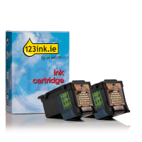 Canon PG-575 black + CL-576 colour ink cartridge 2-pack (123ink version) 5438C004C 130731