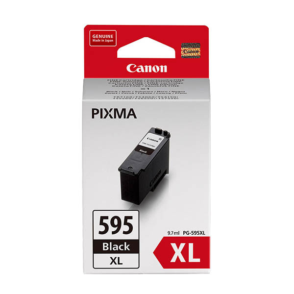Canon PG-595XL high capacity black ink cartridge (original Canon) 132306 - 1