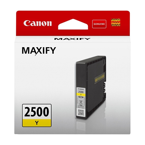 Canon PGI-2500Y yellow ink cartridge (original Canon) 9303B001 010294 - 1