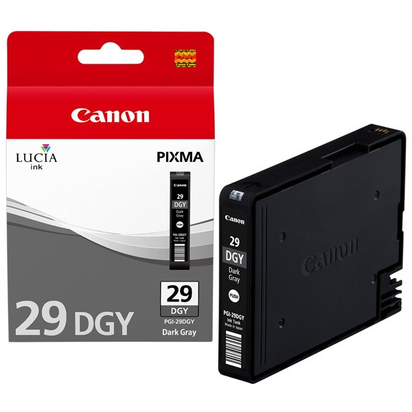 Canon PGI-29DGY dark grey ink cartridge (original Canon) 4870B001 018746 - 1