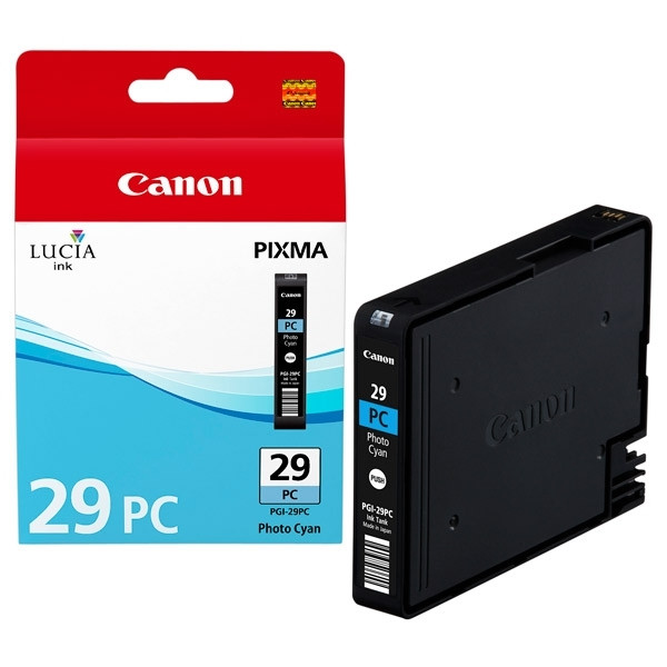 Canon PGI-29PC photo cyan ink cartridge (original Canon) 4876B001 018730 - 1