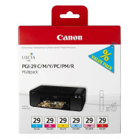 Canon PGI-29 C/M/Y/PC/PM/R ink cartridge 6-pack (original Canon) 4873B005 018762