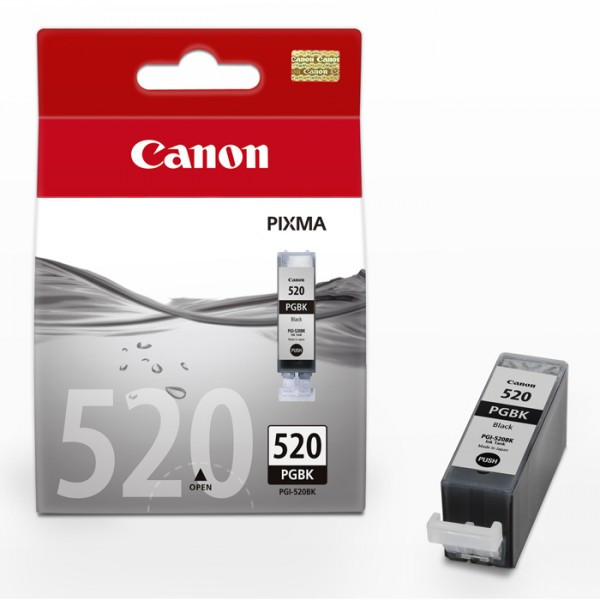 Canon PGI-520BK black ink cartridge (original Canon) 2932B001 018350 - 1
