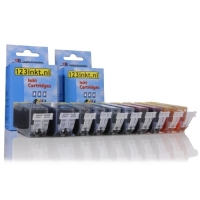 Canon PGI-520PGBK/CLI-521BK/C/M/Y ink cartridge 10-pack (123ink version)  127114