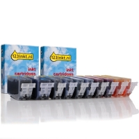 Canon PGI-525PGBK + CLI-526BK/C/M/Y ink cartridges without chip 10-pack (123ink version) 4529B001C 4540B001C 4541B001C 4542B001C 4543B001C 127124