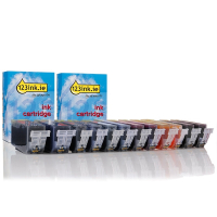 Canon PGI-525PGBK / CLI-526BK/C/M/Y/GY ink cartridge 12-pack  with chip (123ink version) 4529B001C 4540B001C 4541B001C 4542B001C 4543B001C 120852