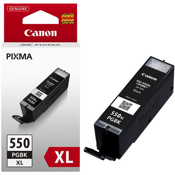Canon PGI-550PGBK XL high capacity black ink cartridge (original Canon) 6431B001 018800 - 1