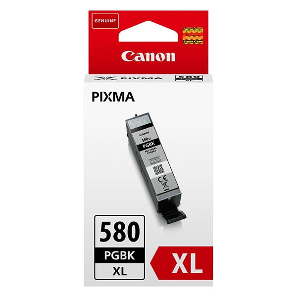 Canon PGI-580PGBK XL high capacity pigment black ink cartridge (original Canon) 2024C001 017448 - 1