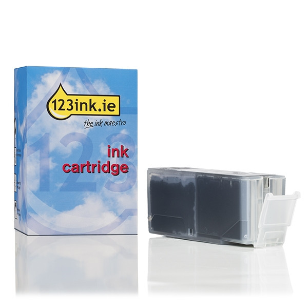 Canon PGI-580PGBK pigment black ink cartridge (123ink version) 2078C001C 017439 - 1