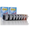 Canon PGI-5BK / CLI-8C/M/Y ink tank 8-pack (123ink version) 127104 - 1