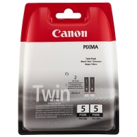 Canon PGI-5BK black ink cartridge 2-pack (original Canon) 0628B030 018106