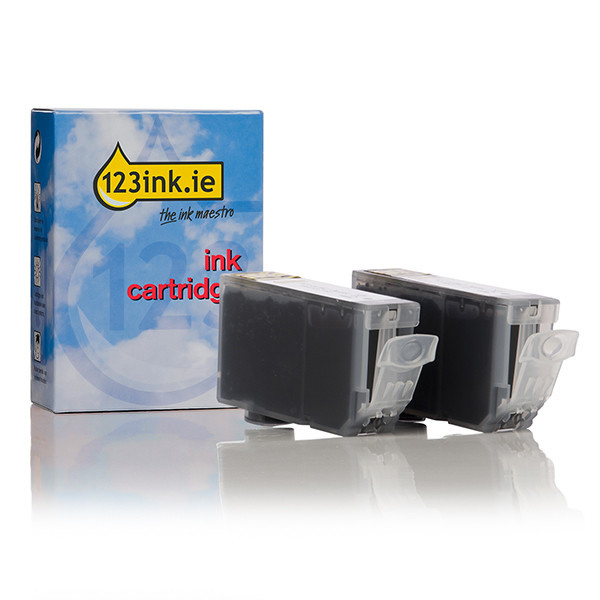 Canon PGI-5BK black ink tank 2-pack (123ink version) 132153 - 1