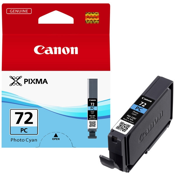 Canon PGI-72PC photo cyan ink cartridge (original Canon) 6407B001 018818 - 1