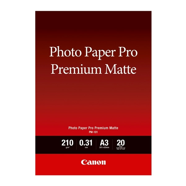 Canon PM-101 Premium matte Paper 210 g / m2 A3 (20 sheets) 8657B006 154016 - 1