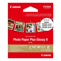 Canon PP-201 Canon Photo Paper Plus Glossy II, 8.8 x 8.8 cm (20 sheets) 2311B070 154075