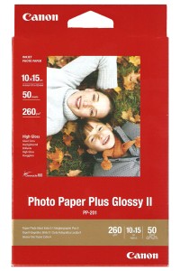 Canon PP-201 Photo Paper Plus Glossy II, 260g, 6x4 (50 sheets) 2311B003 064575