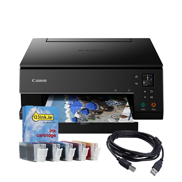 Printer bundle: Canon Pixma TS6350 + Canon PGI-580 ink cartridge 5