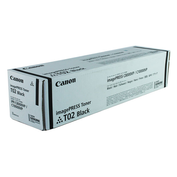 Canon T02 black toner (original Canon) 8529B001 070000 - 1