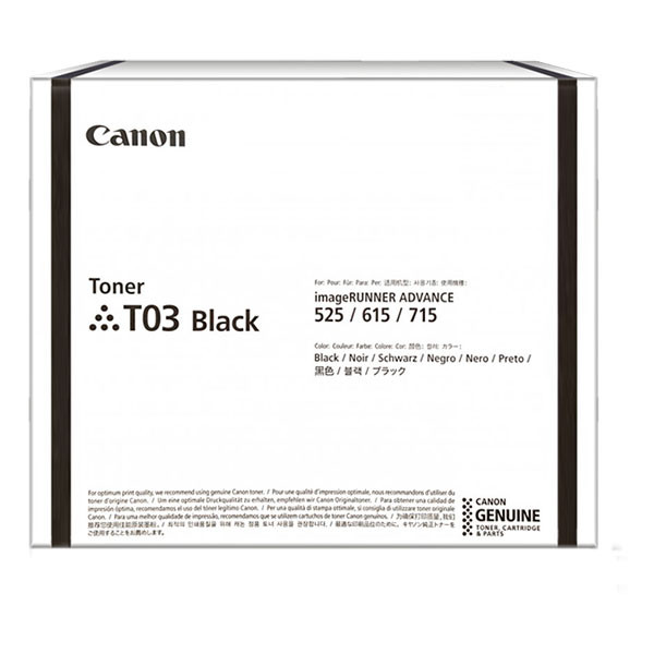 Canon T03 black toner (original) 2725C001 070074 - 1