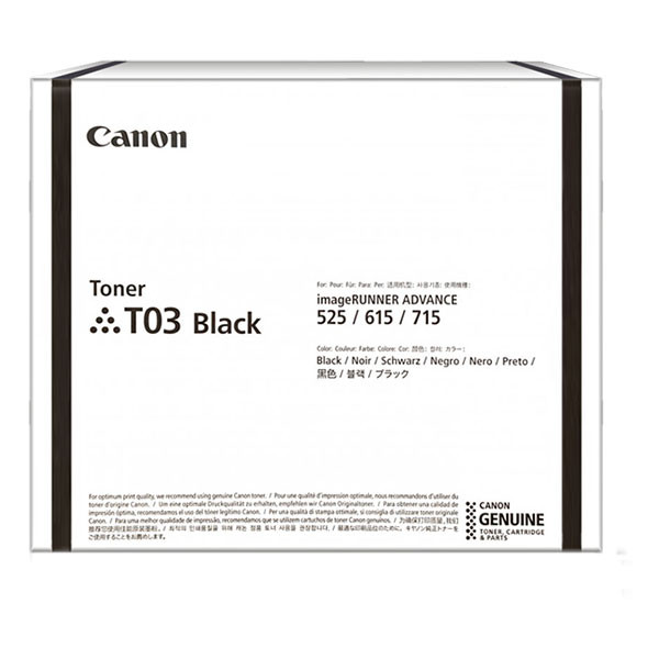 Canon T03 black toner (original Canon) 070074 - 1