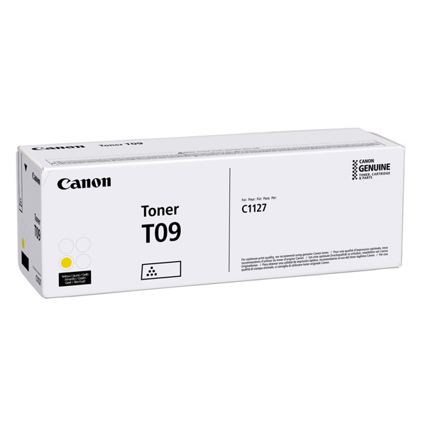Canon T09 yellow toner (original Canon) 3017C006 017582 - 1