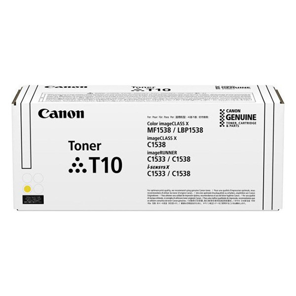 Canon T10 toner yellow (original) 4563C001 010466 - 1