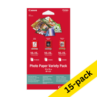 Canon VP-101 photo paper variety pack, 10cm x 15cm (15 x 20 sheets) 150395