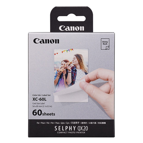 Canon XC-60L ink cartridge and credit card stickers (original Canon) 154085 - 1