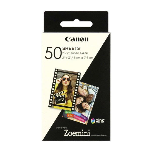 Canon ZINK self-adhesive photo paper 5 x 7.6 cm (50 sheets) 3215C002 154035 - 1