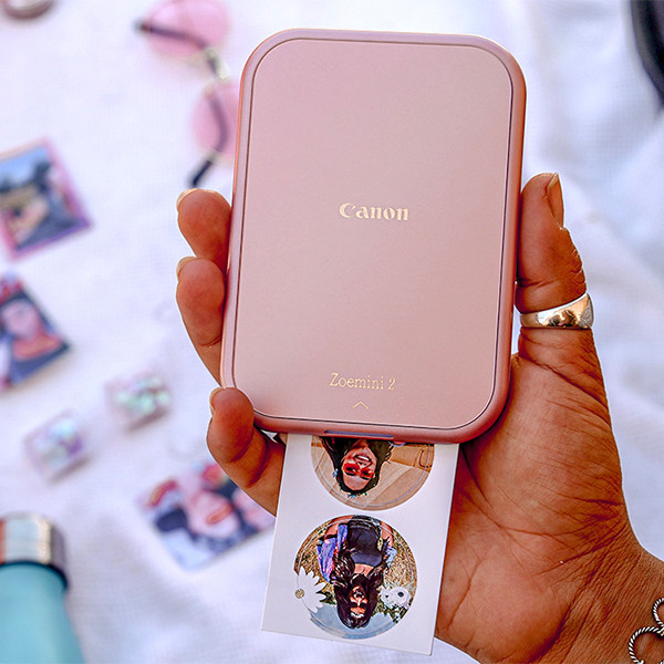 Canon Zoemini 2 mobile photo printer rose gold Canon