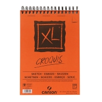 Canson XL A4 sketch pad spiral, 90 gsm (120 sheets) 200787103 224512